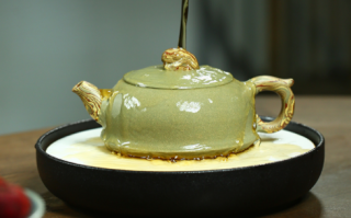 紫砂灌浆壶可以喝茶吗